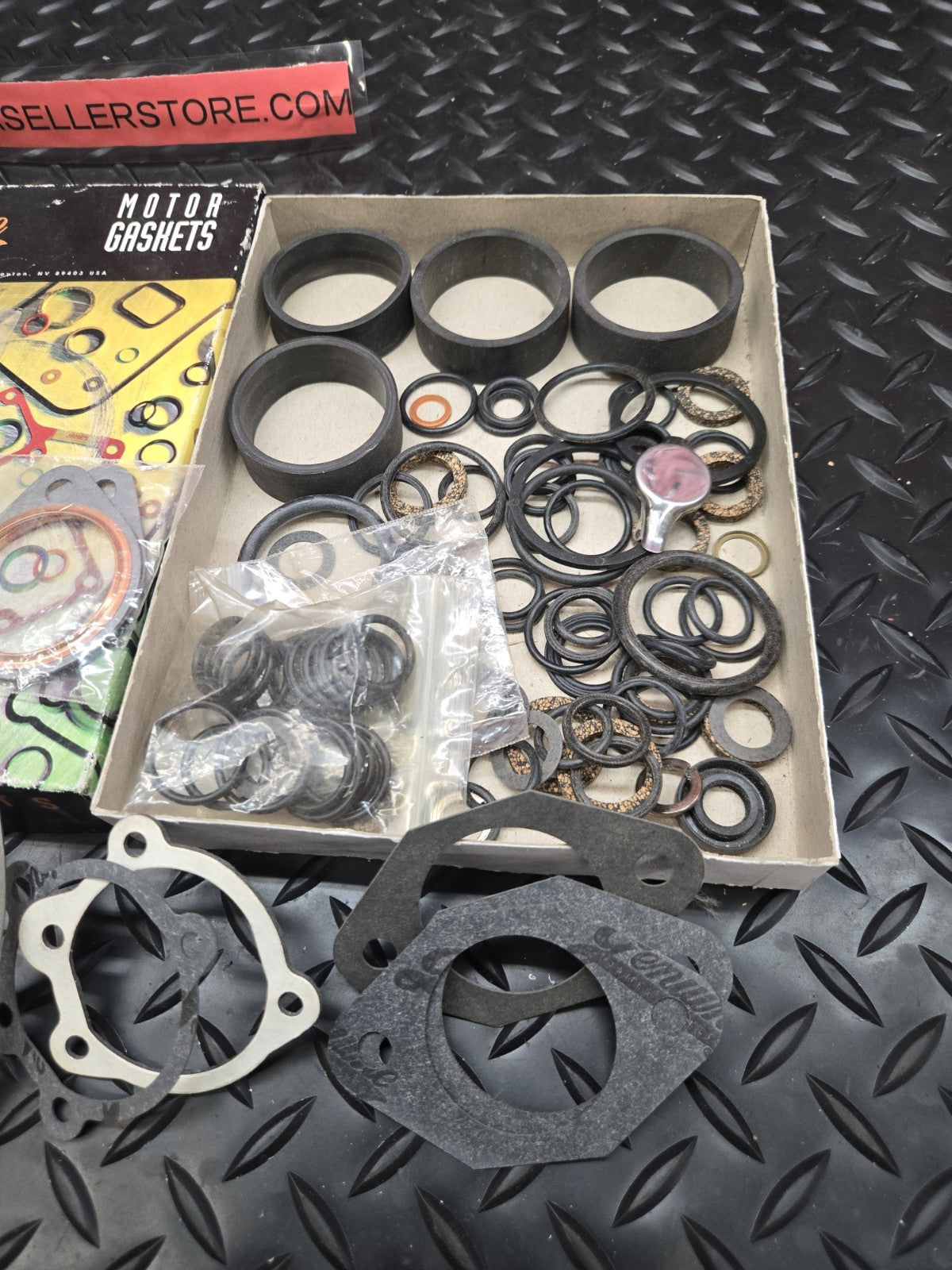 Harley Davidson Twin Cam Engine Gasket miscellanous sold as is  #0768