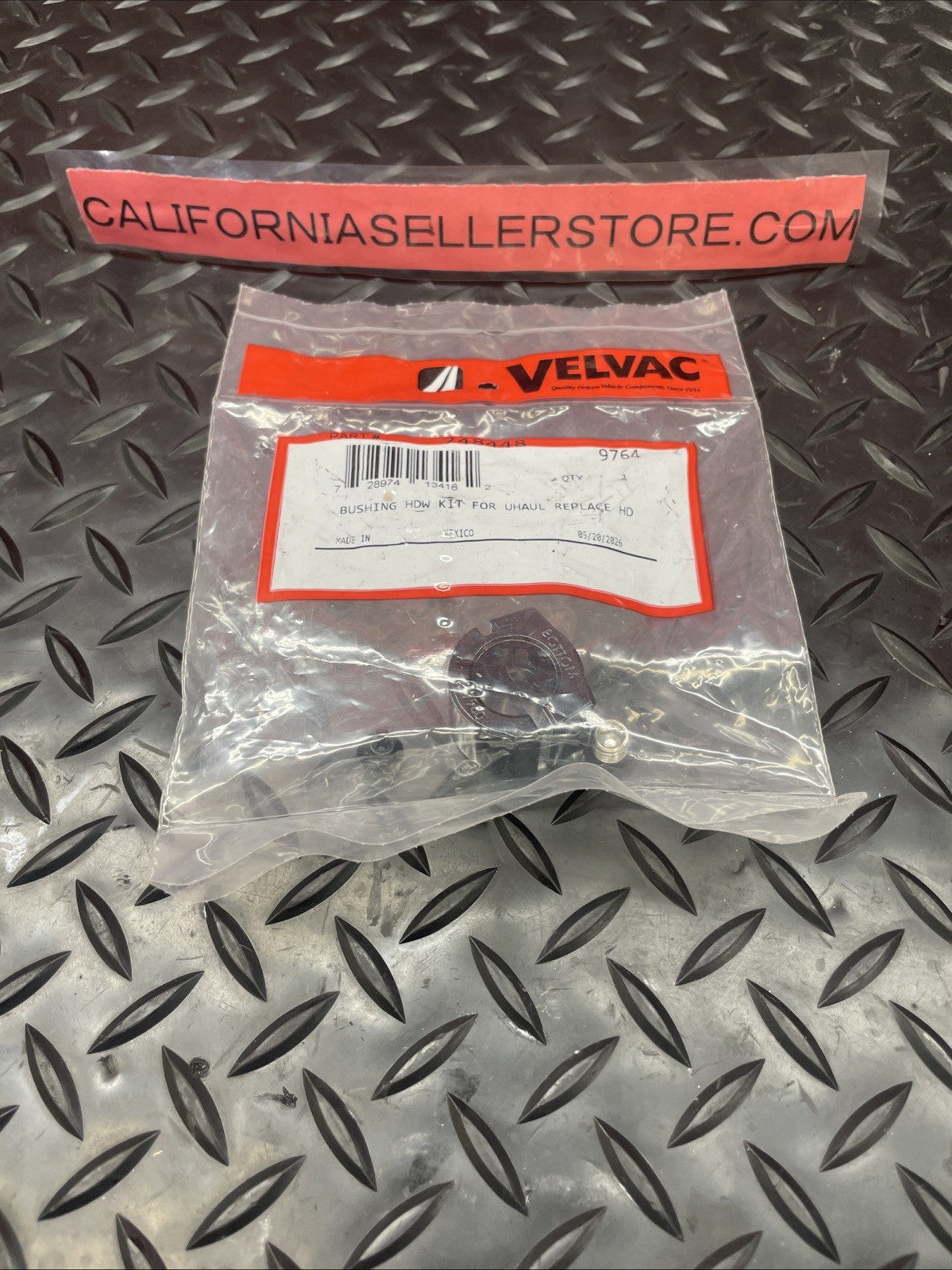 Velvac Bushing HDW Kit For UHAUL Replace HD Part 748448 Mirror  #1399