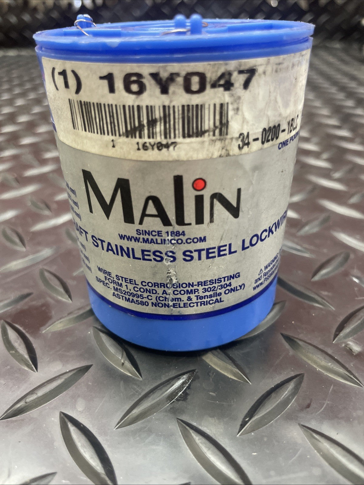 Malin Aircraft Stainless Steel Lockwire - DIA .020 1lbs Moto Racing  #1411