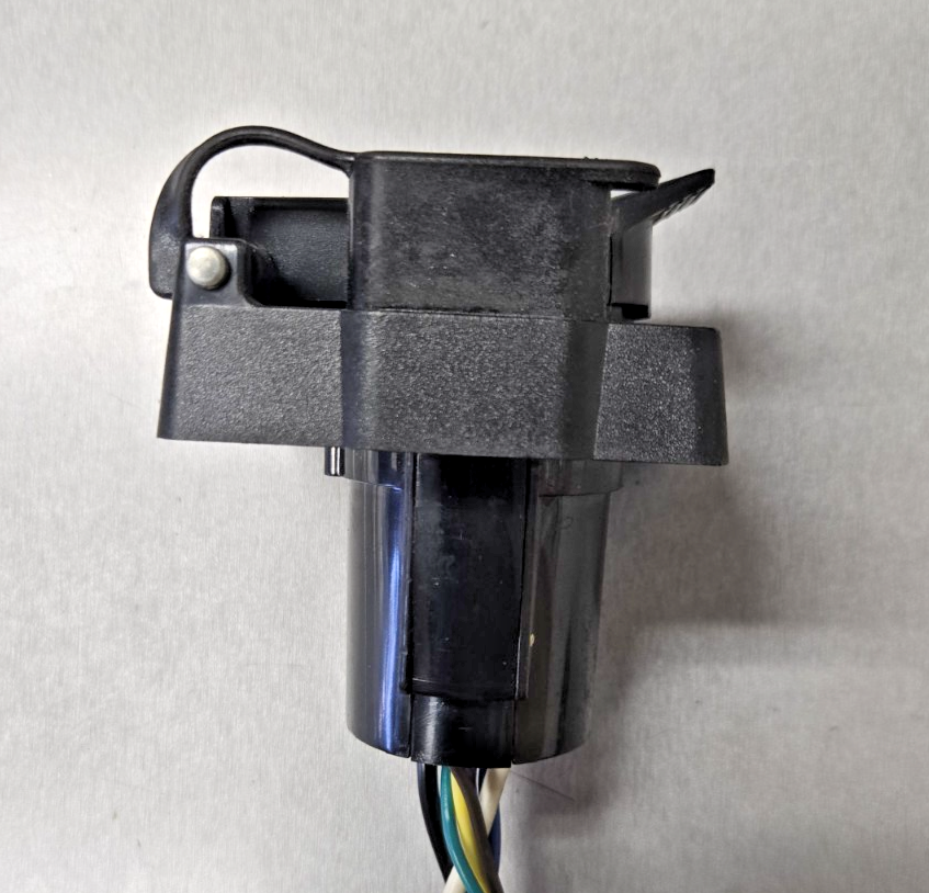 Flat 4 Pin 7 Way Blade RV Trailer Plug Adapter Tow Truck #0712