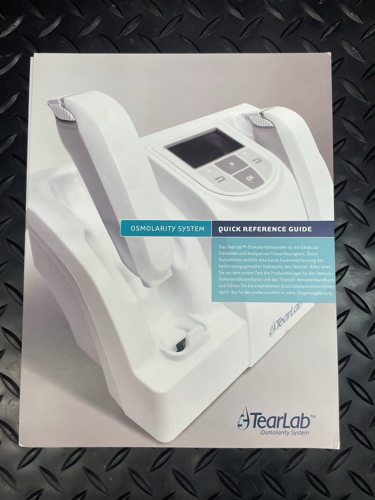 Tearlab Osmolarity System 200000REV A  Reader + Pens + Electronic Cards #1276