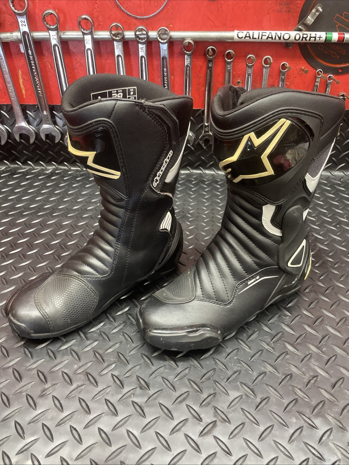 Alpinestars Stella SMX-6 V2 Racing Boots US 8  #1050