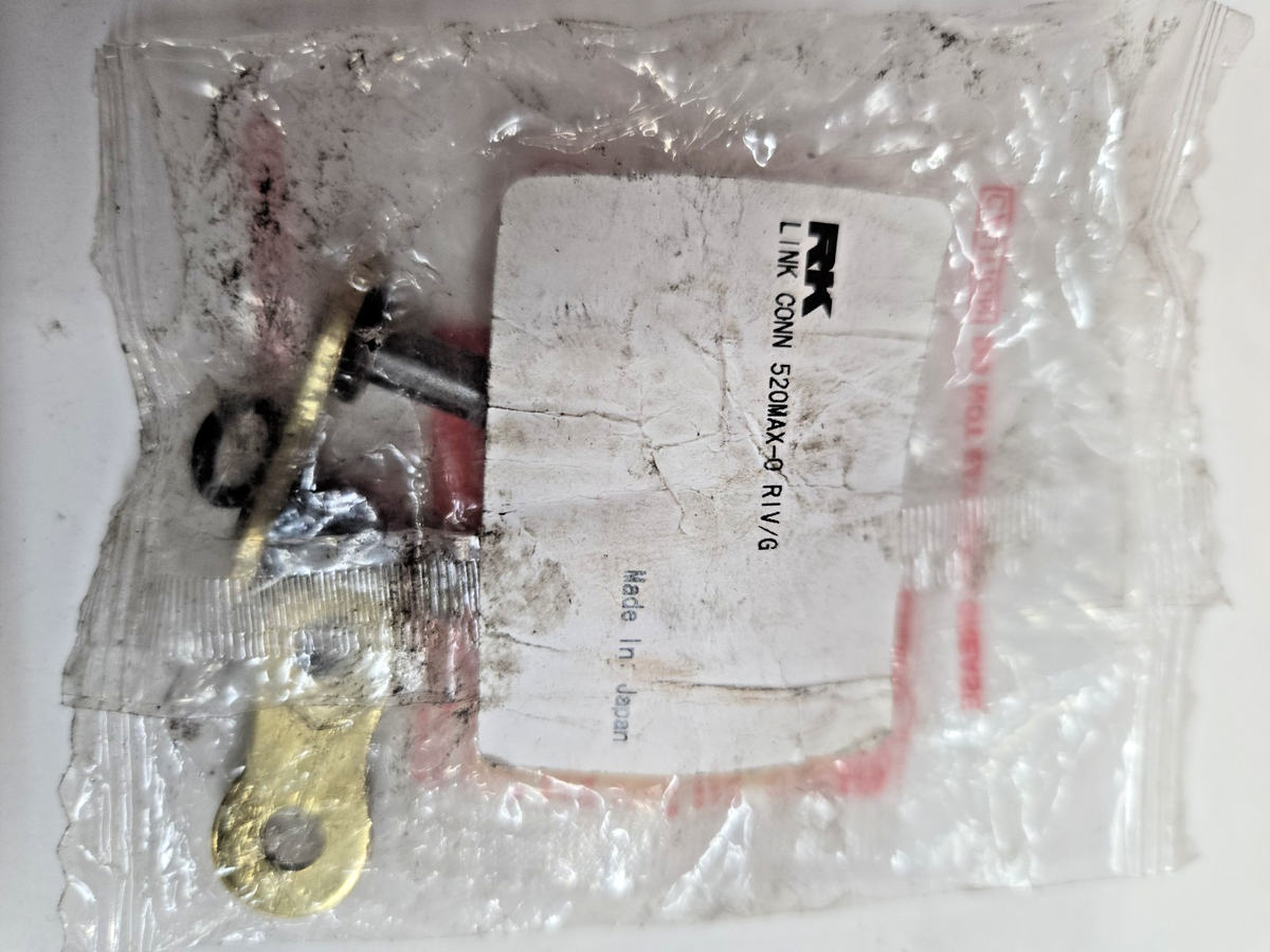 RK 520 MAX-O Connecting Link Rivet Type GOLD  #1142