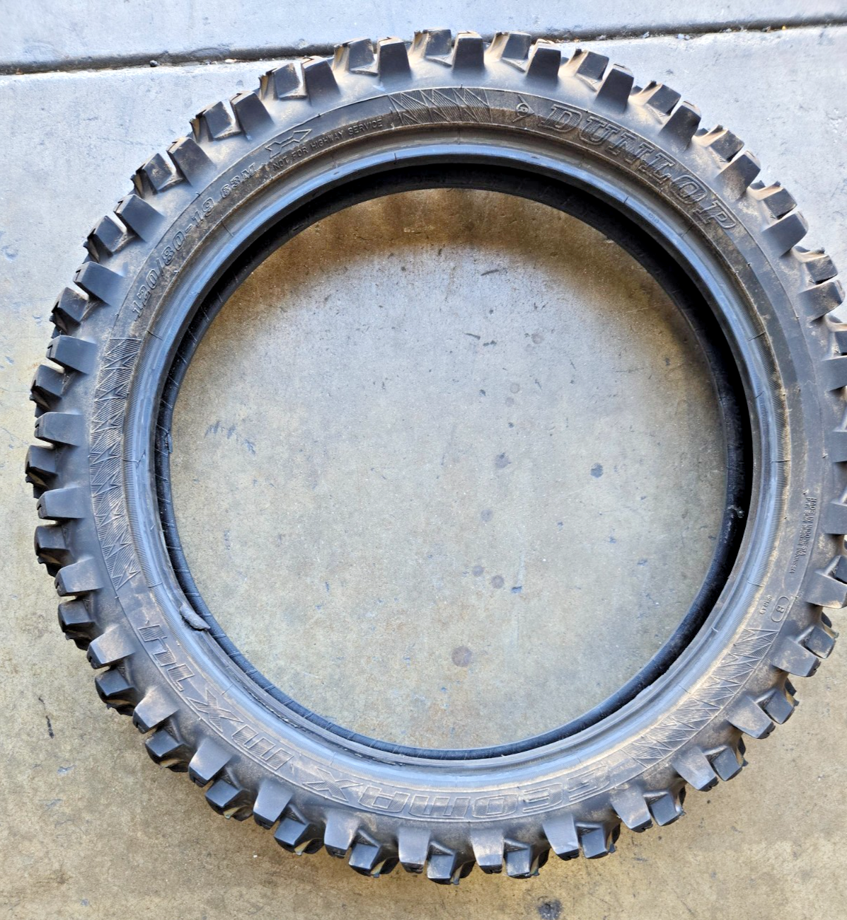 Dunlop MX14 Geomax Sand/Mud Tire 120/80x19      #0044