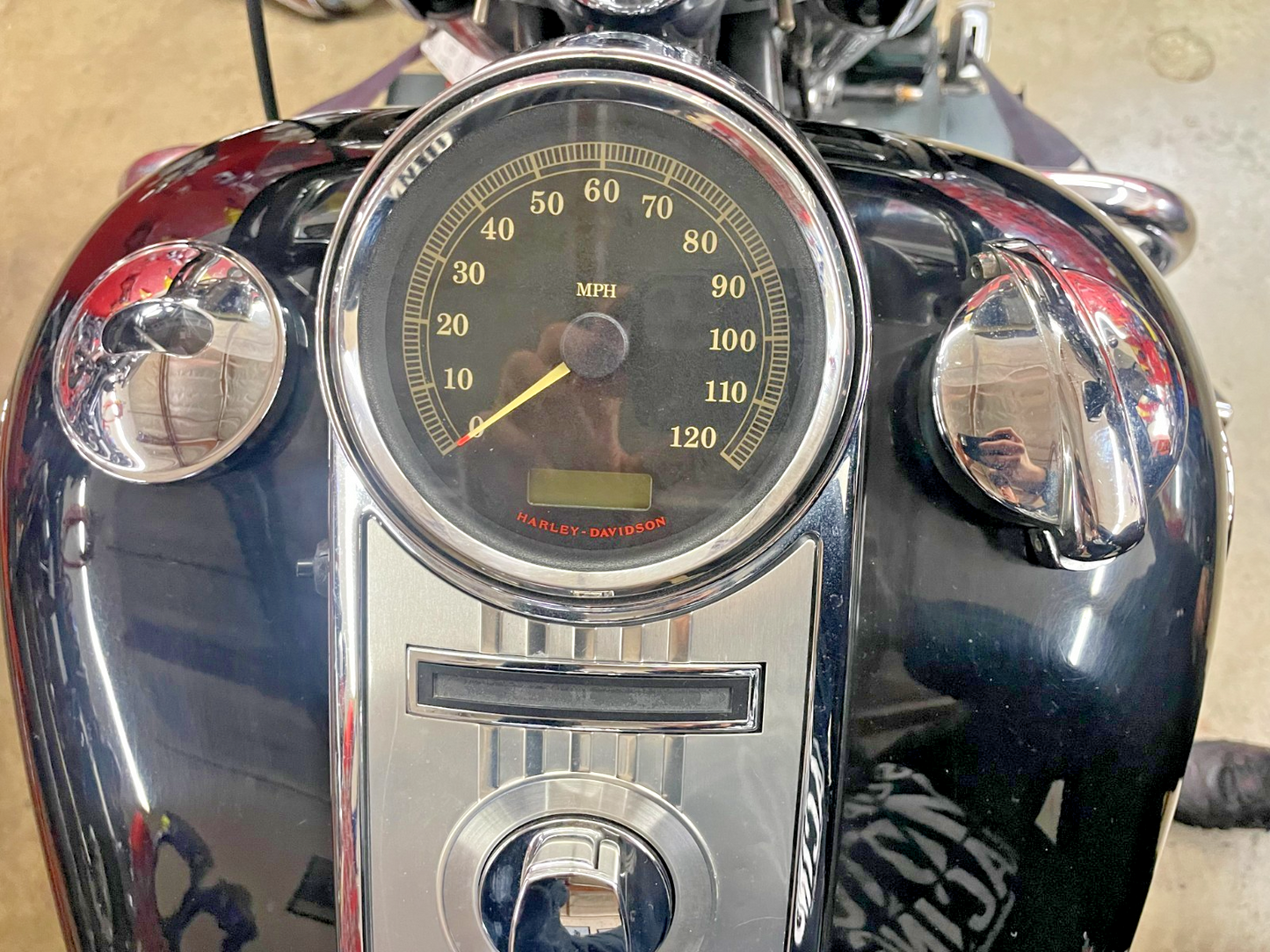 Monza Alloy Flip Up Gas Tank Cap 2.5" With Neck For HARLEY ALL MODEL  #0167