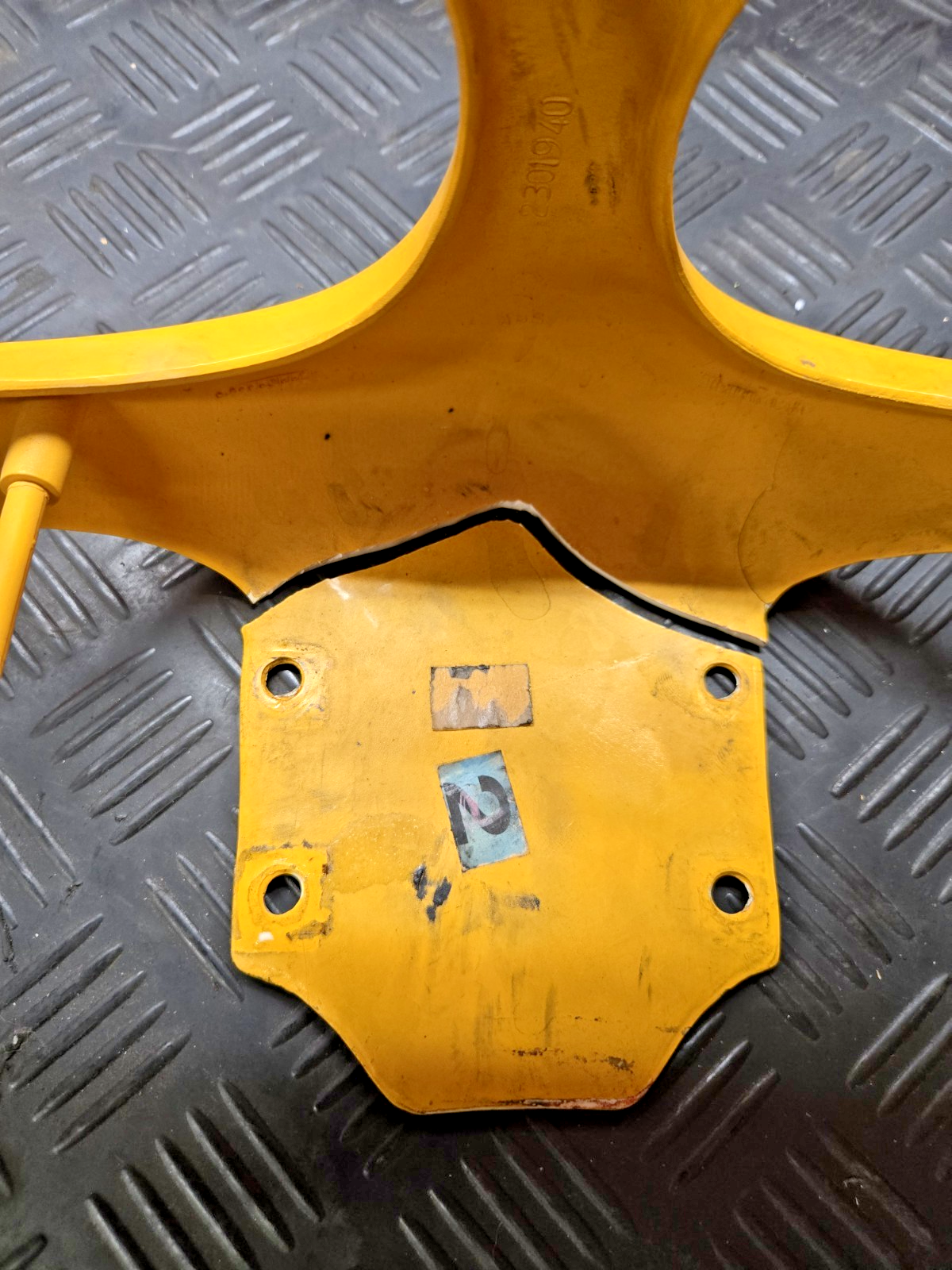 Triumph Sprint RS 955i TOP Front Fairing YELLOW 1998 to 2004  #0513