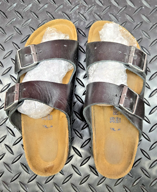 Birkenstock Arizona Black Shoes Sandals WOMEN Size 39 250 US 8 #0503