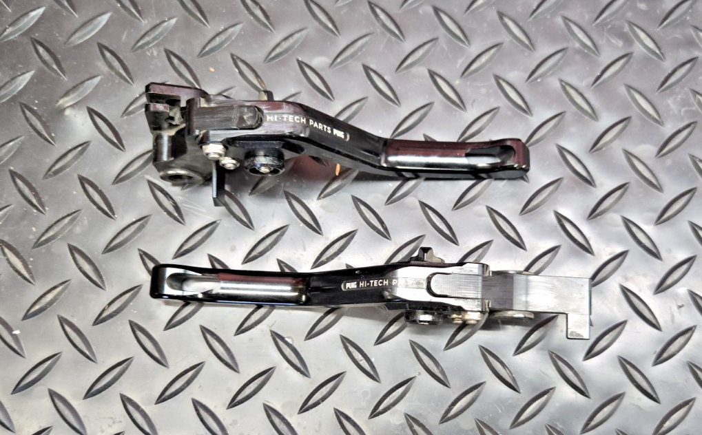 PUIG Levers + Adaptors Clutch and brake KAWASAKI Z650 adjustable  #0806