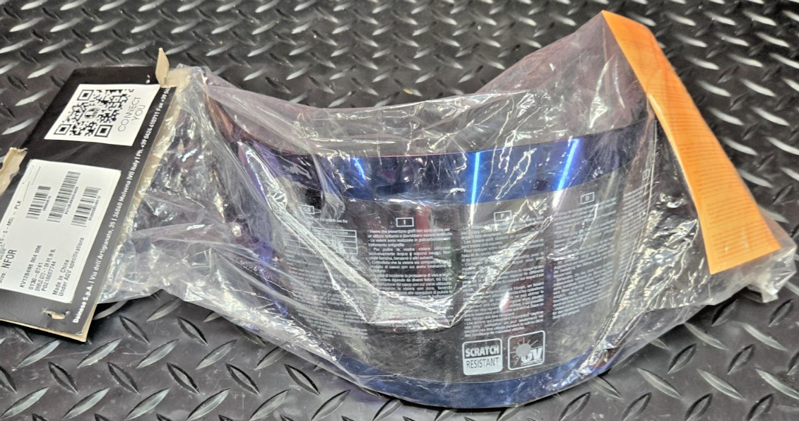 AGV K3 K4 Visor IRIDIUM BLUE 0130-0741  #0844