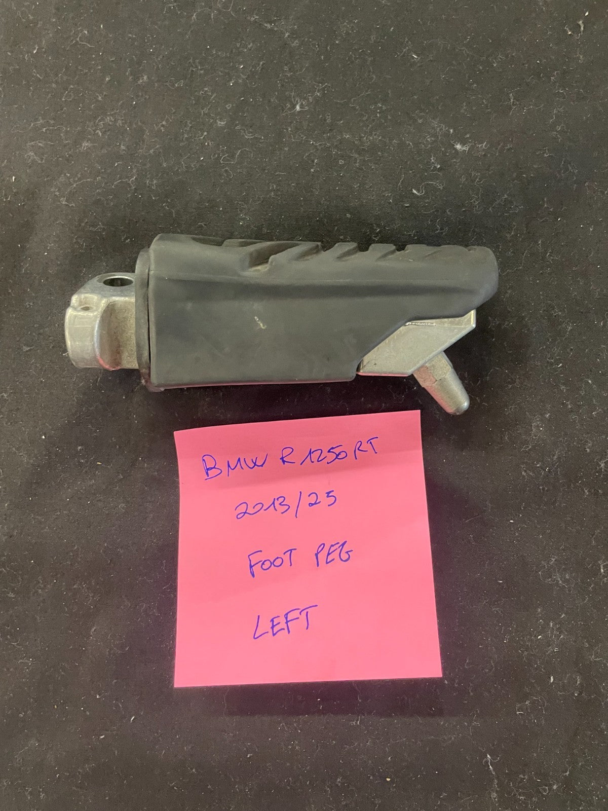 2019 13-25 BMW R1250RT 1250 RT LEFT Foot Peg  #0274