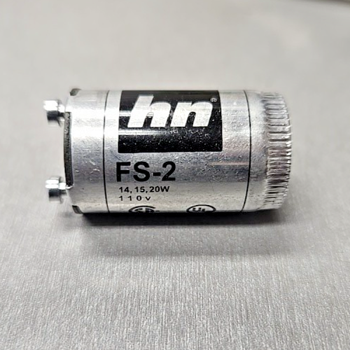 Eiko  FS-2  14/ 15 / 20 Watt Fluorescent Lamp Starter w/Condenser (FS-2)  #1241