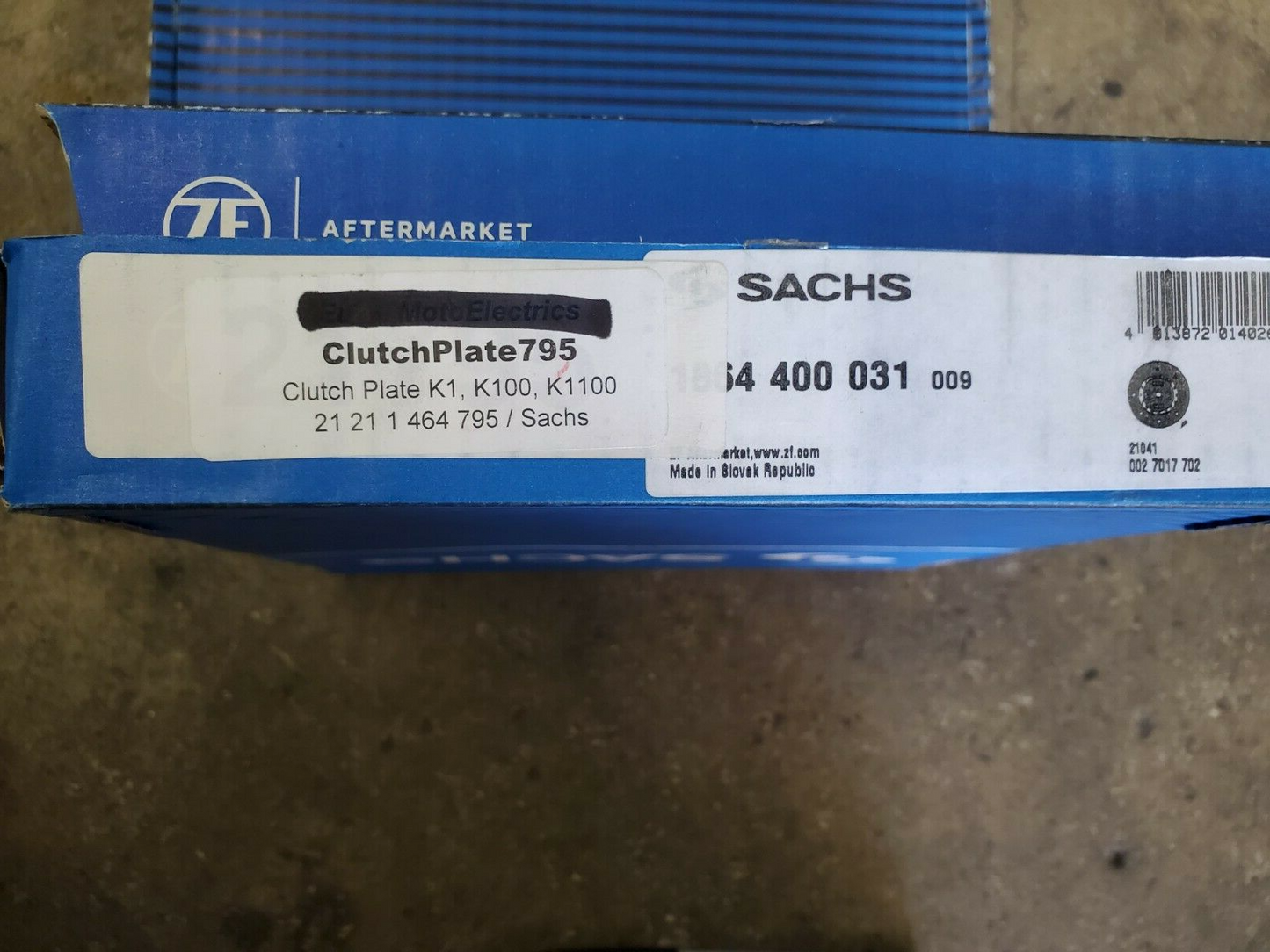 CLUTCH BMW K series BMW K1, K100, K100LT, K100RS, K100RT, K1100LT 83-99 #0242