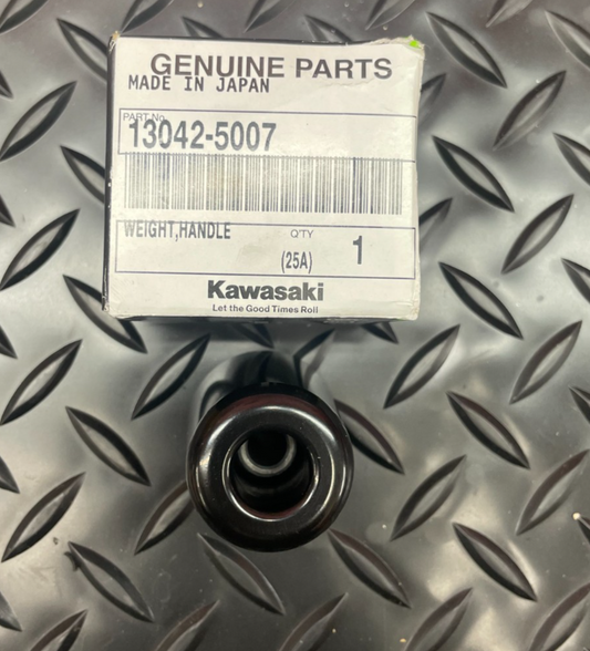 OEM Kawasaki Genuine Weight Handle Bar End - 13042-5007  #0432