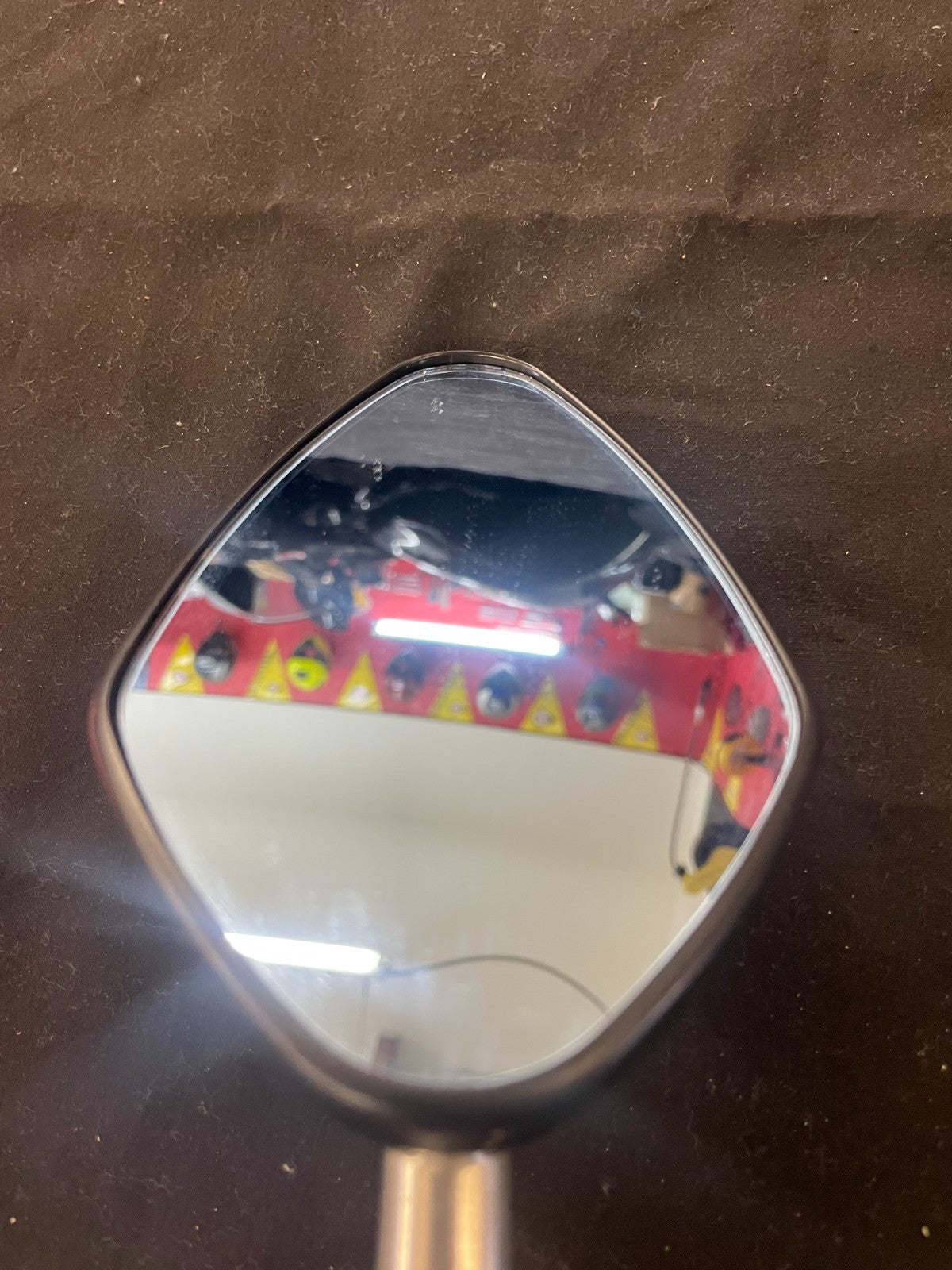 2X RIZOMA BS205A MIRRORS VELOCE SPORT SILVER  LEFT AND RIGHT  #0184
