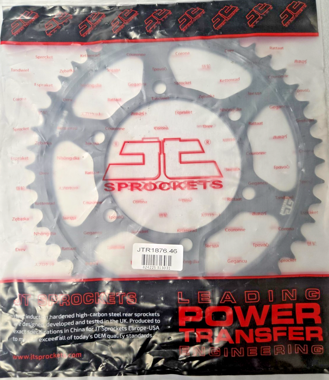 JT FRONT REAR SPROCKETS 15 46 -525  Yamaha YZF-R6 TDM850 1996-2016 Yamaha #0395