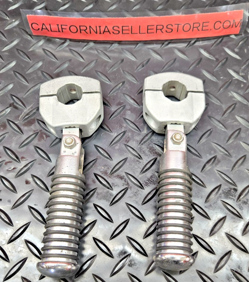 1 " Engine Guard Highway Foot Pegs Mount Chrome Aluminum HARLEY #1054