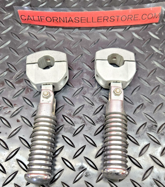 1 " Engine Guard Highway Foot Pegs Mount Chrome Aluminum HARLEY #1054