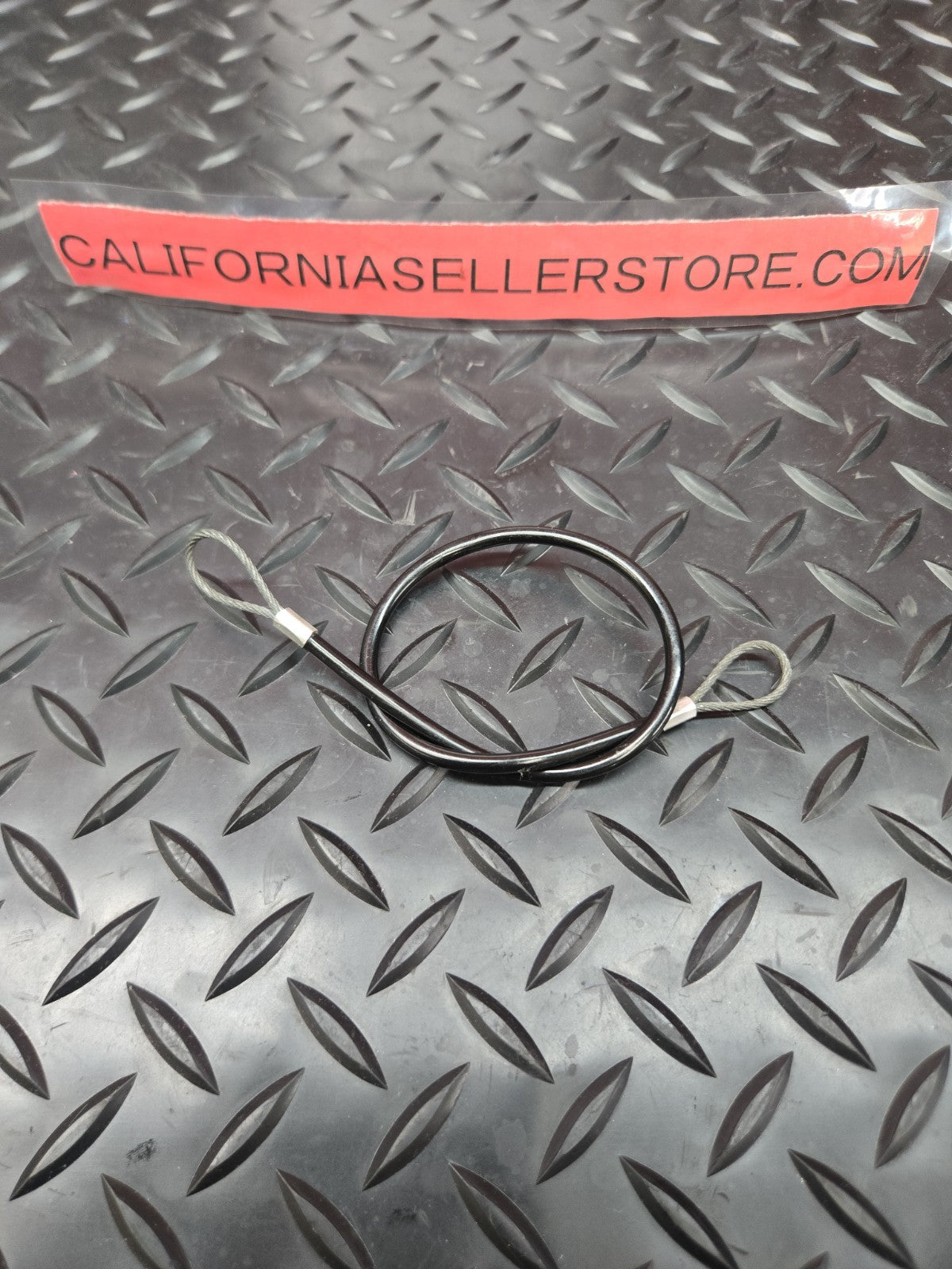 Motorcycle Helmet Lock Cable Universal Motorcycle 12" lenght #1084