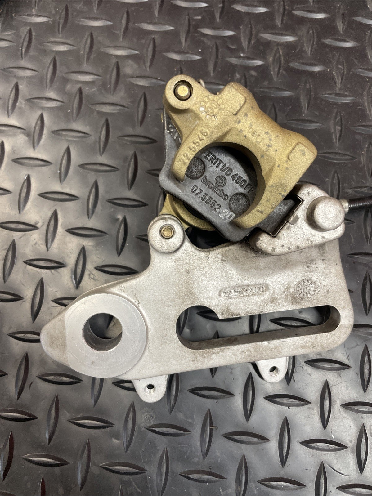 VOR VERTEMATI 503 2002 Rear Brake Caliper Bracket Master Cylinder BREMBO  #1315