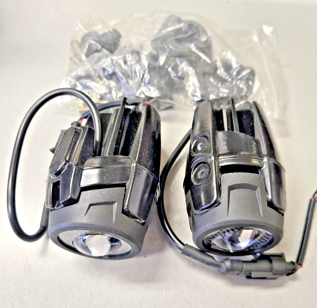 Spot LED Auxiliary Fog Light Driving Lamp Universal Motorcycle #0452