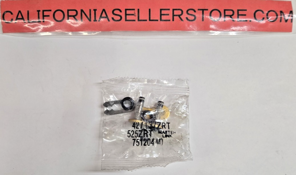 REGINA 525 ZRT Series Z-Ring Clip Master Connecting Link (Gold)  #1164
