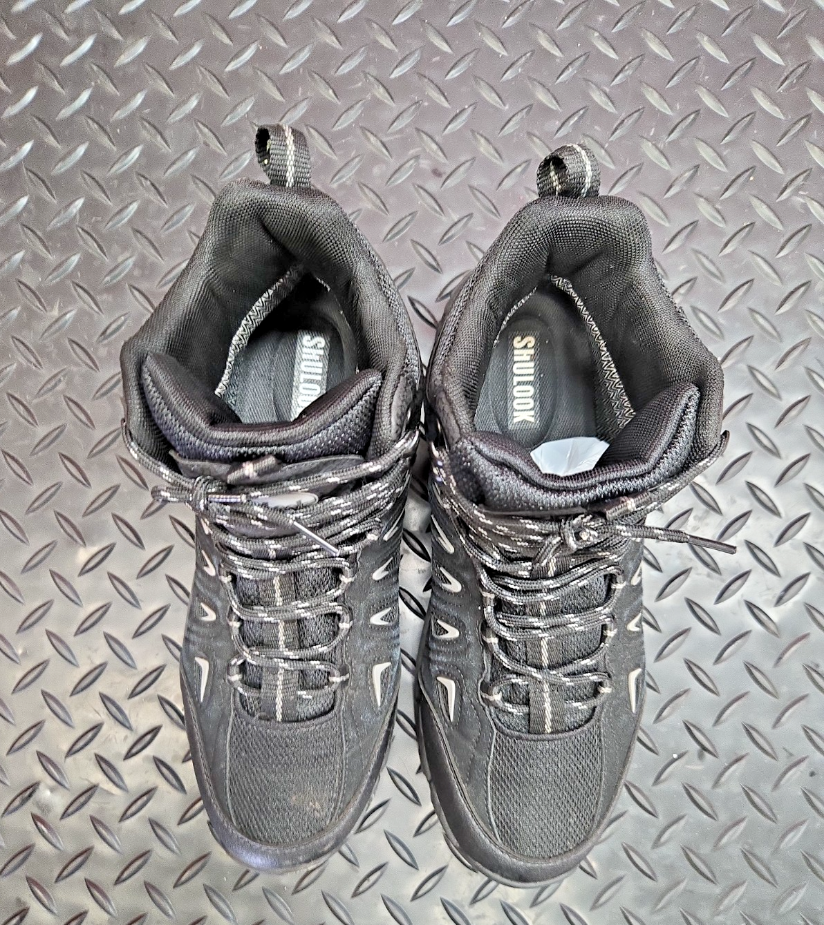 SHULOOK Men Waterproof Hiking Boots Non-Slip Light Ankle Boot size 9 #1296