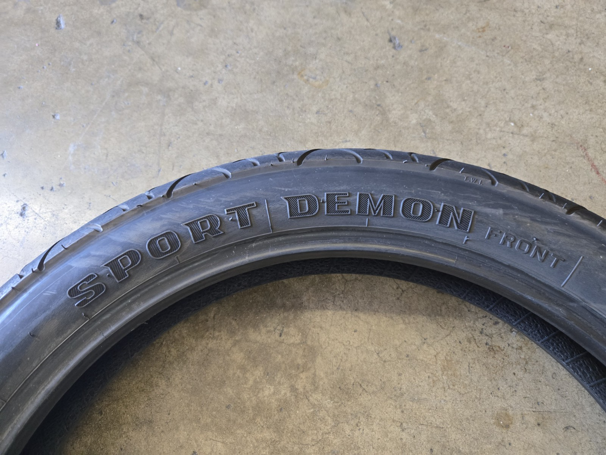 Pirelli 4025700 Sport Demon - 100/90 - 19 M/C 57V TL front Tire 2021  used #1309