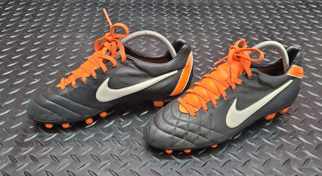 Nike Tiempo Legend IV Elite Carbon Fiber  FG US 10 RARE Soccer shoes #1384