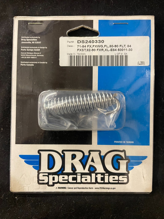 DRAG SPECIALTIES Kickstand Spring HPSDS-240330 High-Quality Motorcycle Part