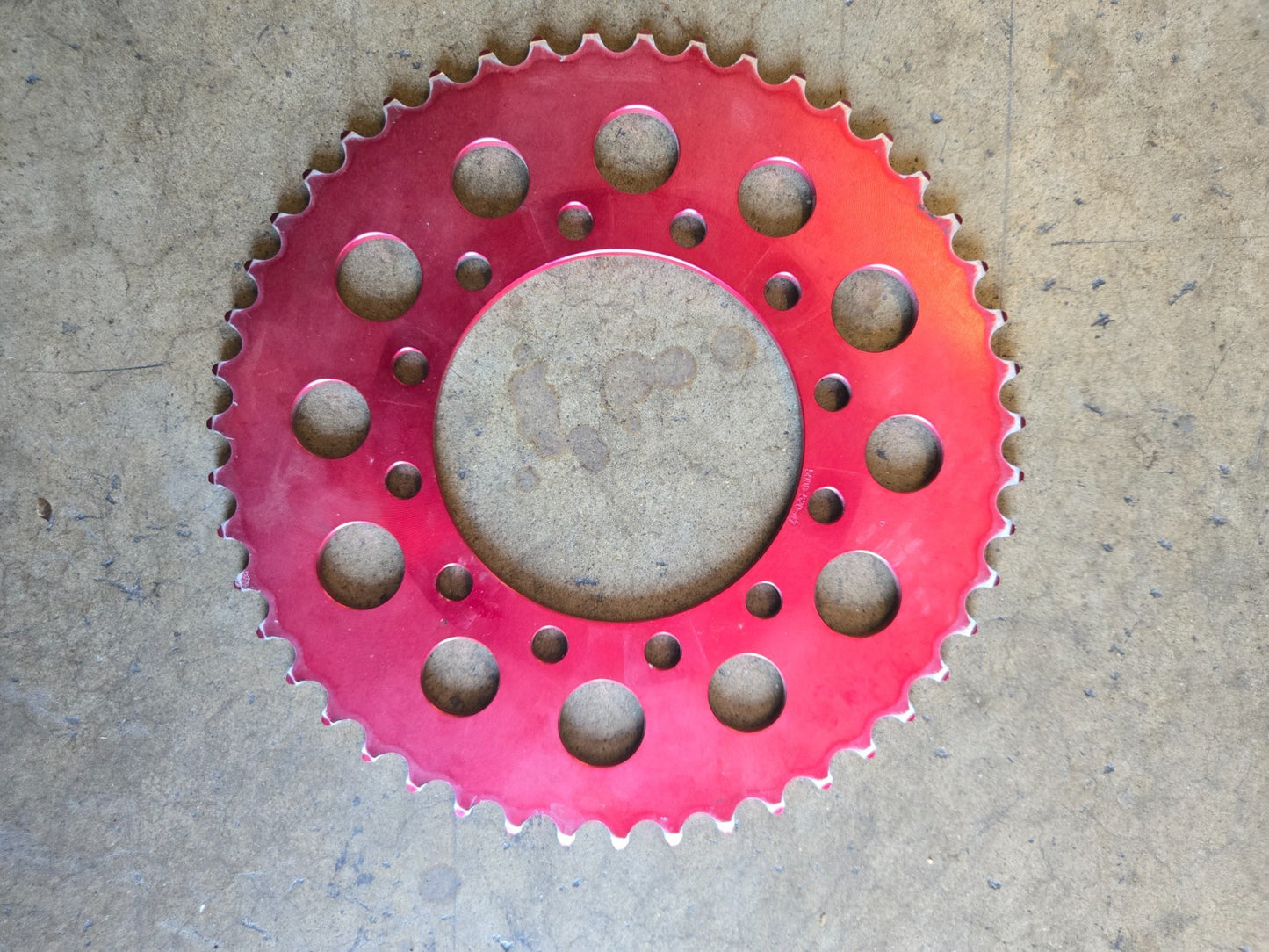 Driven Racing Lightweight Aluminum Rear Sprocket 5008-520 47t Red Anodized #0034