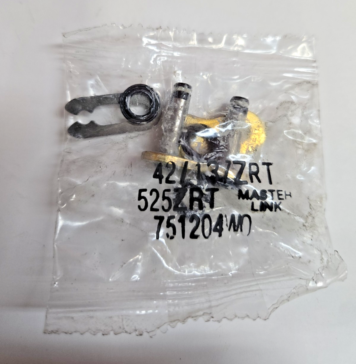REGINA 525 ZRT Series Z-Ring Clip Master Connecting Link (Gold)  #1164