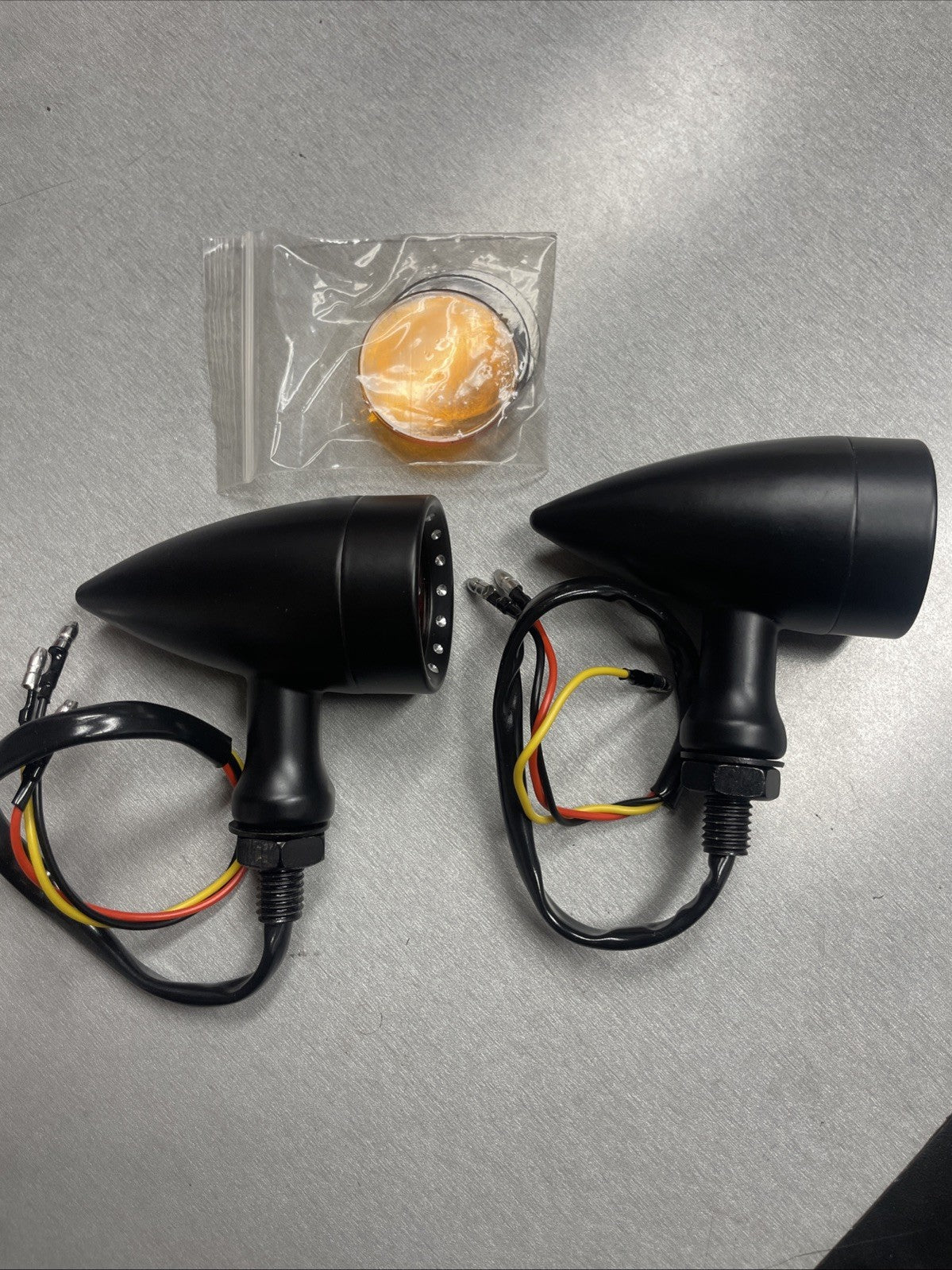 Motorcycle Bullet LED Turn Signal Indicator Light Lamp #0678