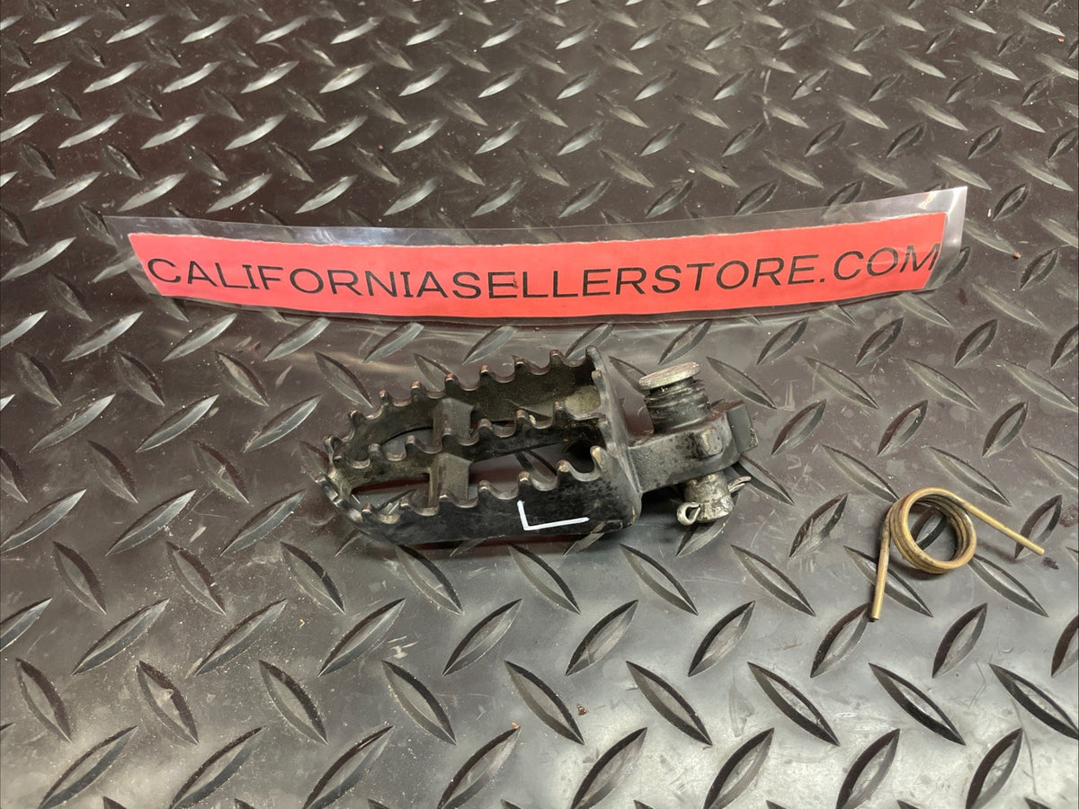 VOR Vertemati 503 2002 Left Foot Peg Footrest #1329