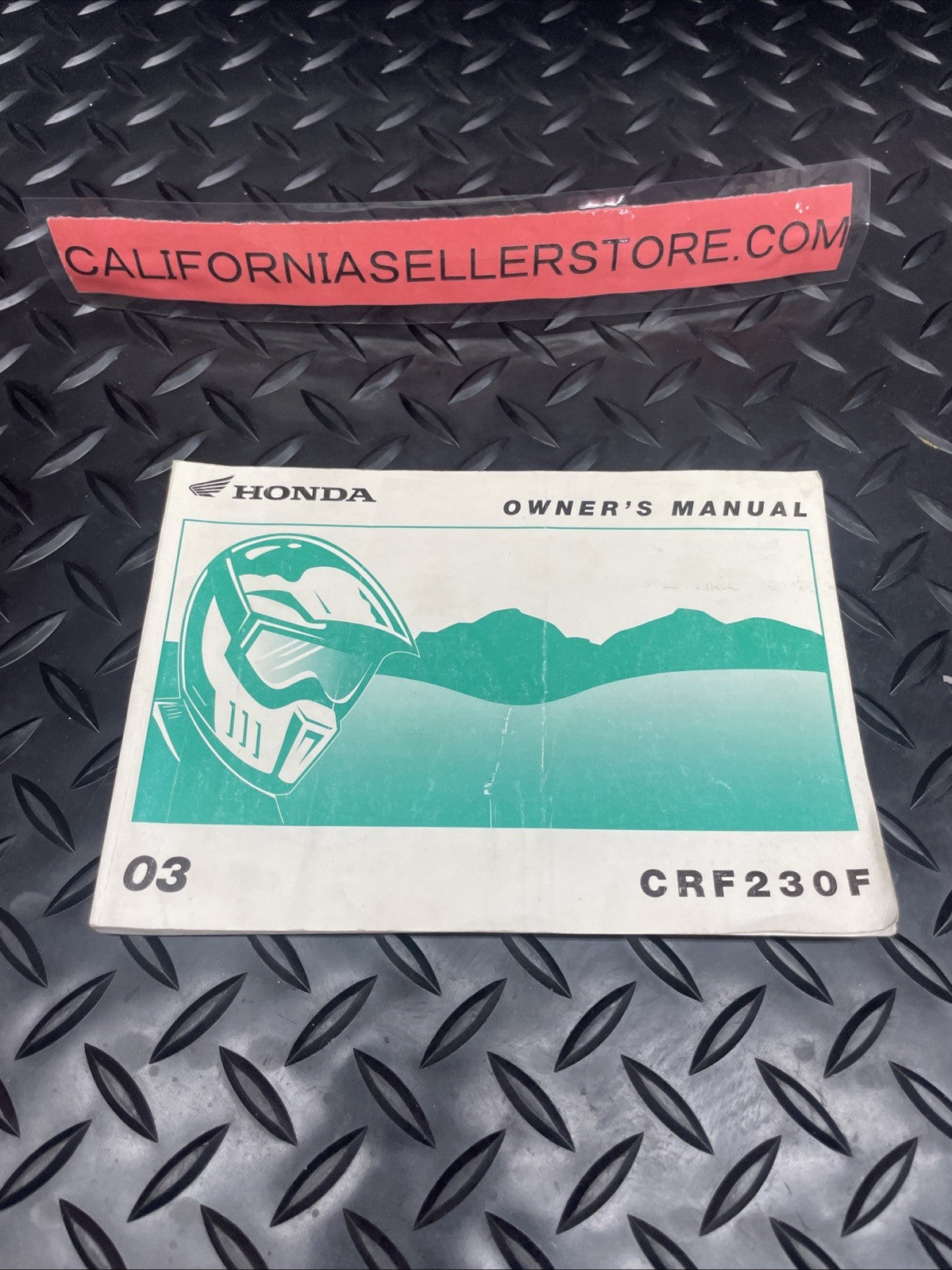 Honda CRF230F 2003 Motorcycle Factory User Guide Owner's Manual Original  #0755