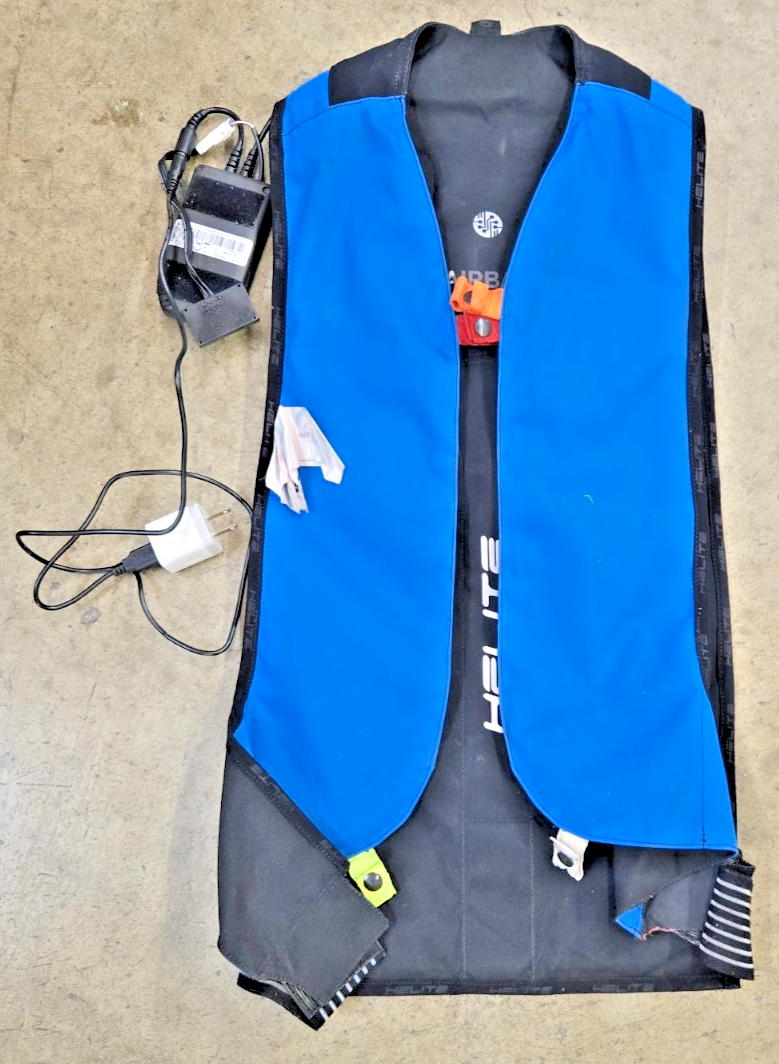 Helite Airbag Vest for 1 piece racing suit Electronic Deployment, Medium