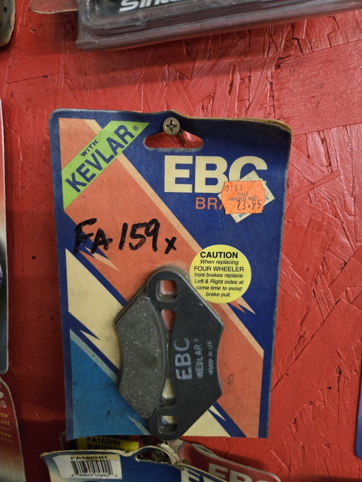 1 X EBC brake pads ducati honda kawasaki suzuki yamaha aprilia harley-davidson