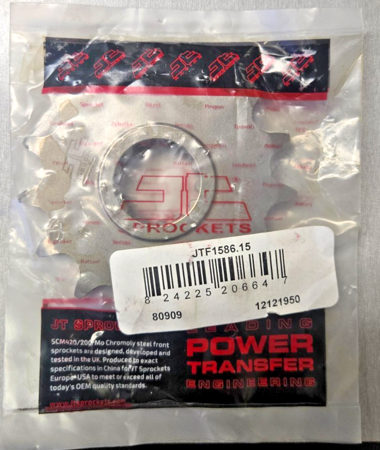JT FRONT REAR SPROCKETS 15 46 -525  Yamaha YZF-R6 TDM850 1996-2016 Yamaha #0395