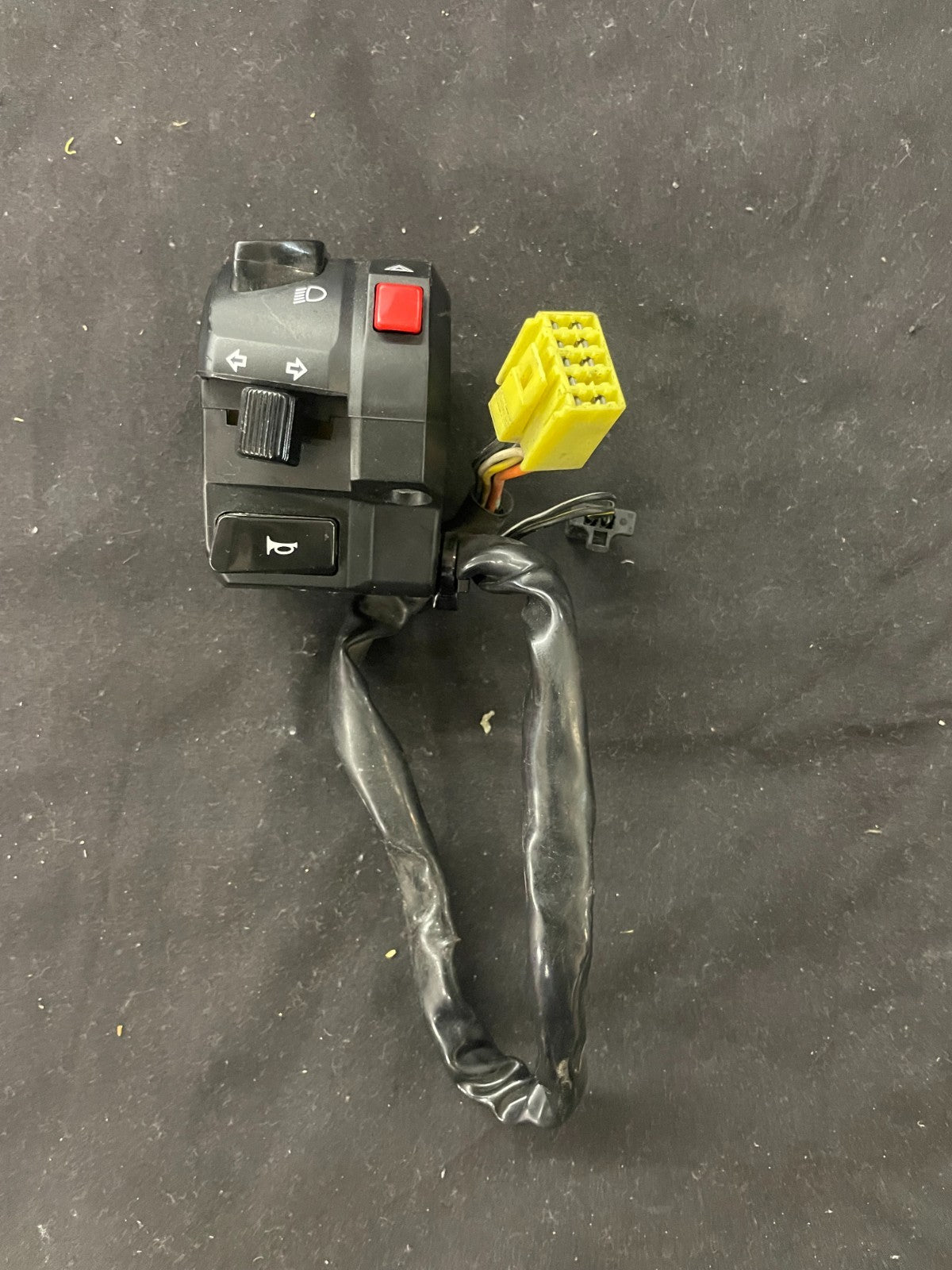 2007 06-07 Suzuki GSXR600 GSX-R 600 left control light turn signal switch #0150
