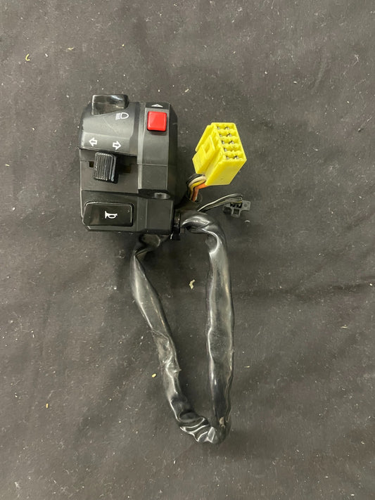 2007 06-07 Suzuki GSXR600 GSX-R 600 left control light turn signal switch #0150