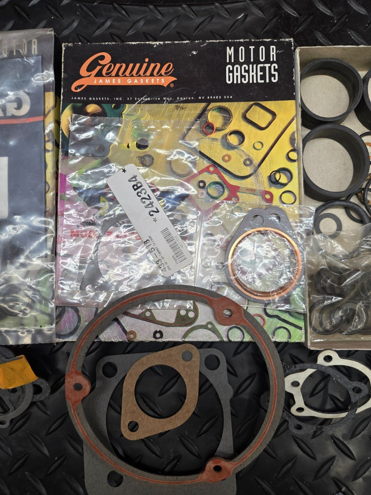 Harley Davidson Twin Cam Engine Gasket miscellanous sold as is  #0768