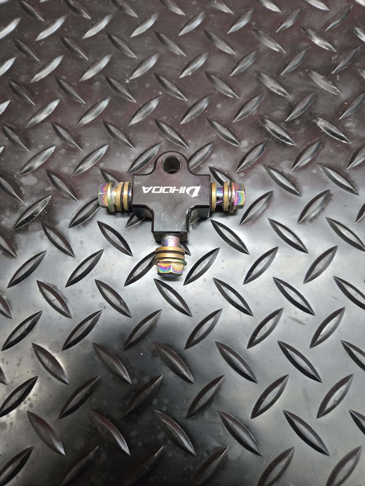 Motorcycle Hydraulic Brake oil Hose Pipe Tee Coupling Tee Connector  #0743