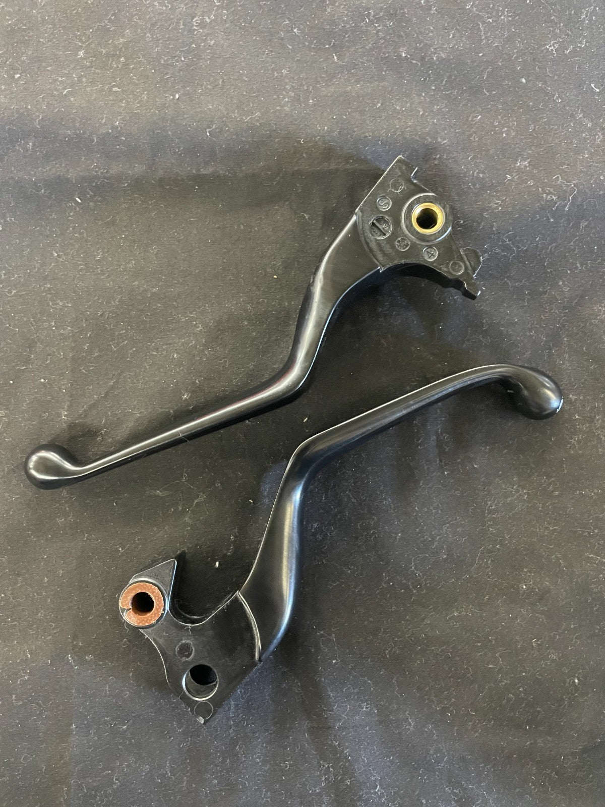 SCRATCHED Brake/Clutch Levers For Harley Sportster XL883N XL1200X 14-22   #0316